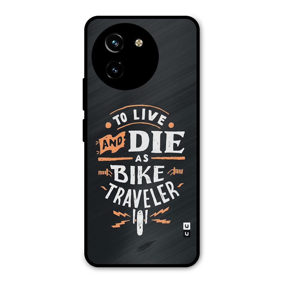 Bike Traveler Metal Back Case for Vivo T3x