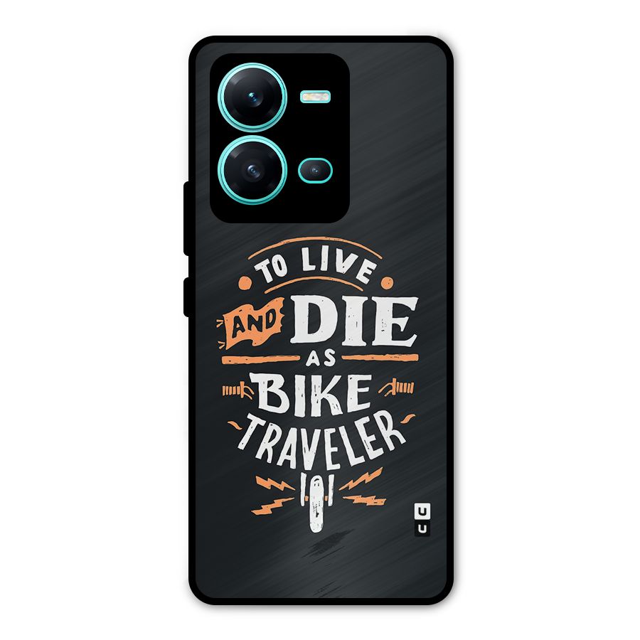 Bike Traveler Metal Back Case for Vivo V25