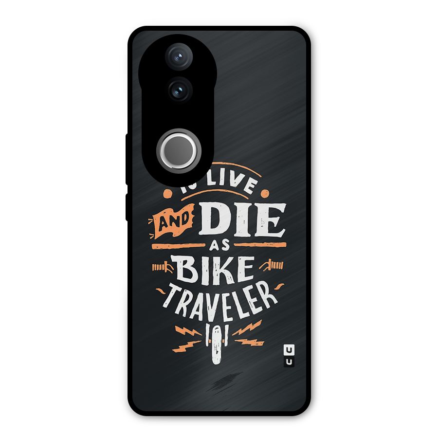 Bike Traveler Metal Back Case for Vivo V50e