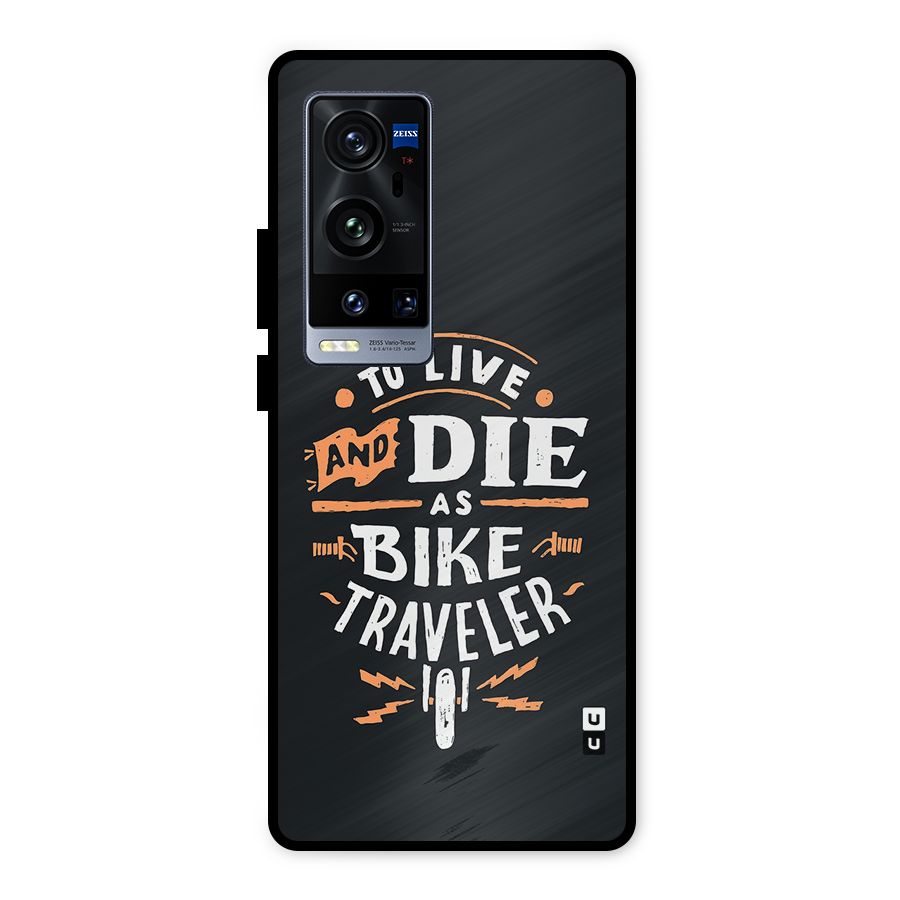 Bike Traveler Metal Back Case for Vivo X60 Pro Plus