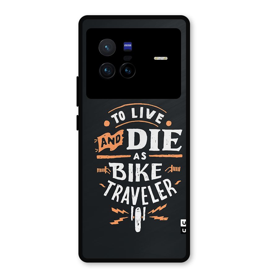 Bike Traveler Metal Back Case for Vivo X80