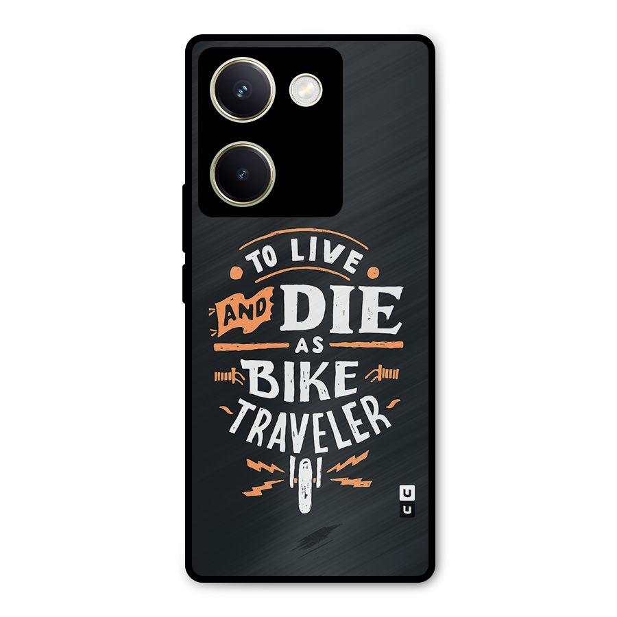 Bike Traveler Metal Back Case for Vivo Y200 Pro