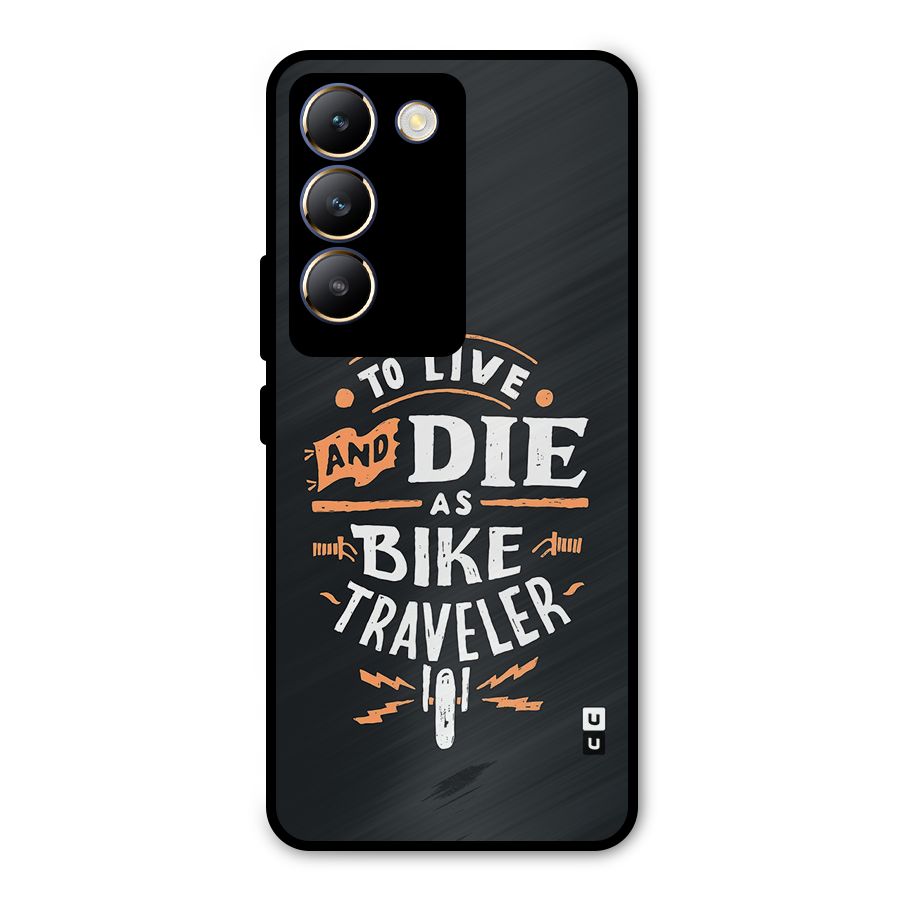 Bike Traveler Metal Back Case for Vivo Y200e