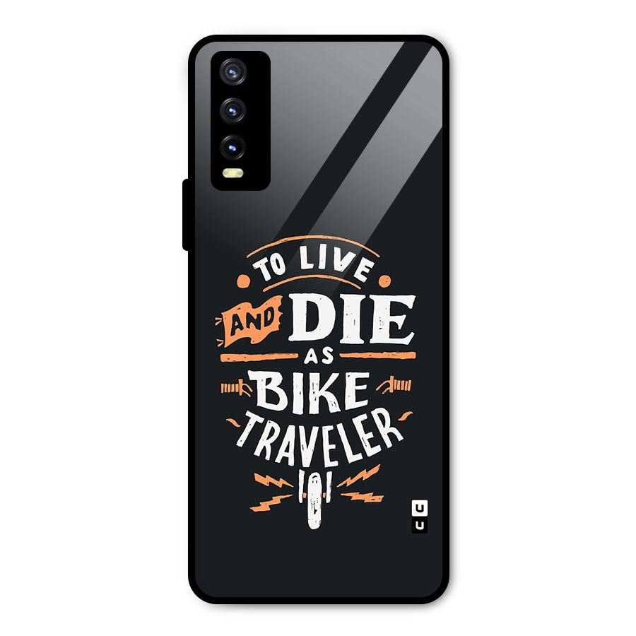 Bike Traveler Metal Back Case for Vivo Y20g