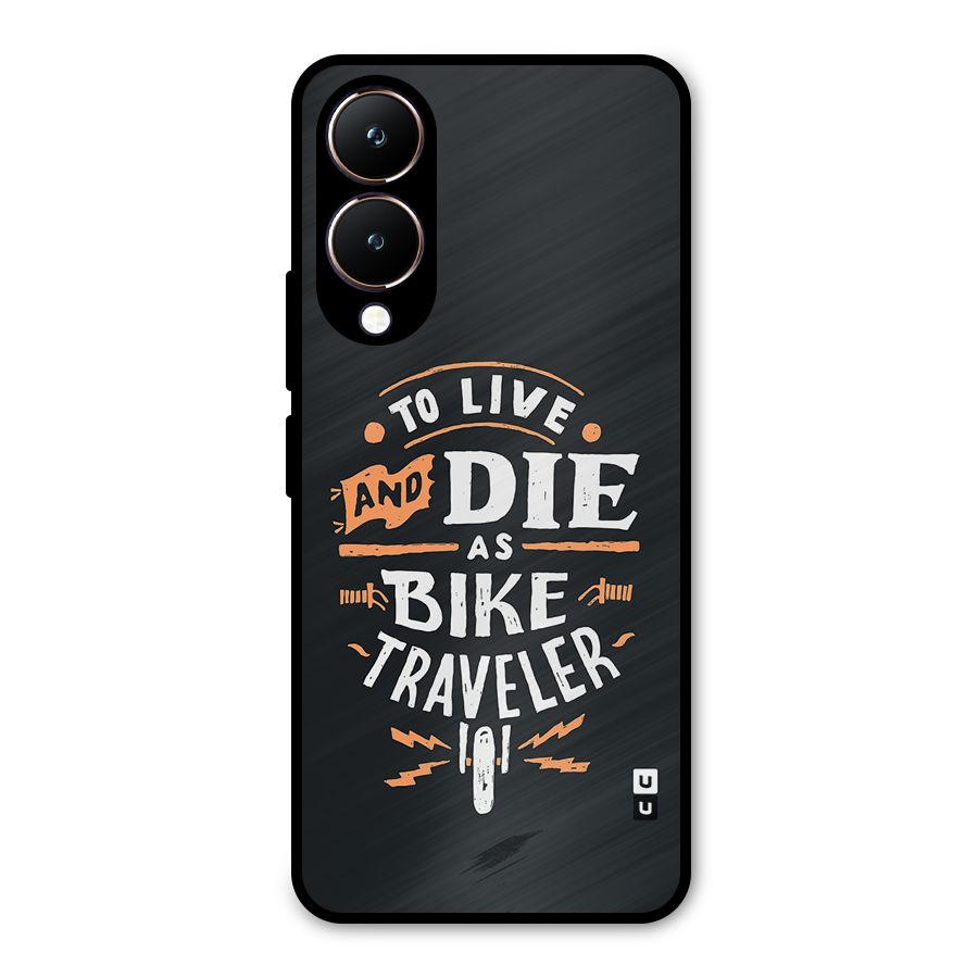 Bike Traveler Metal Back Case for Vivo Y28