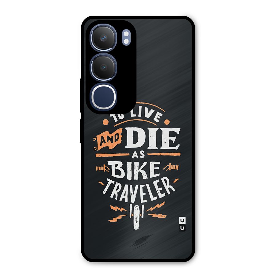 Bike Traveler Metal Back Case for Vivo Y29