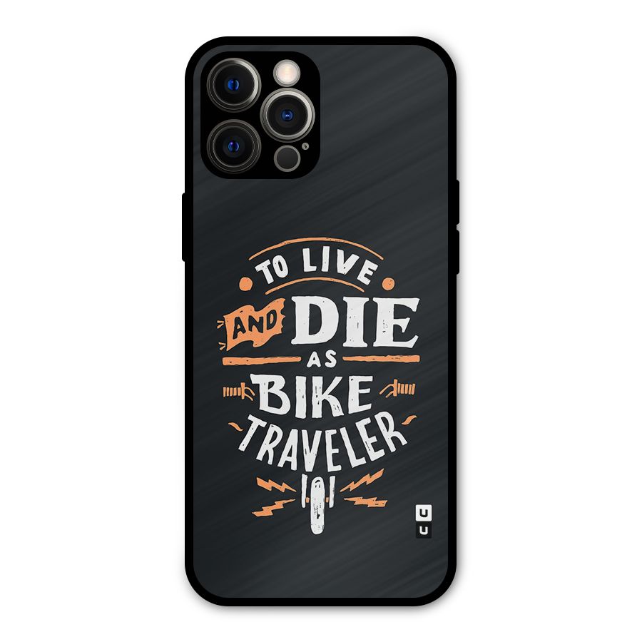 Bike Traveler Metal Back Case for iPhone 12 Pro Max