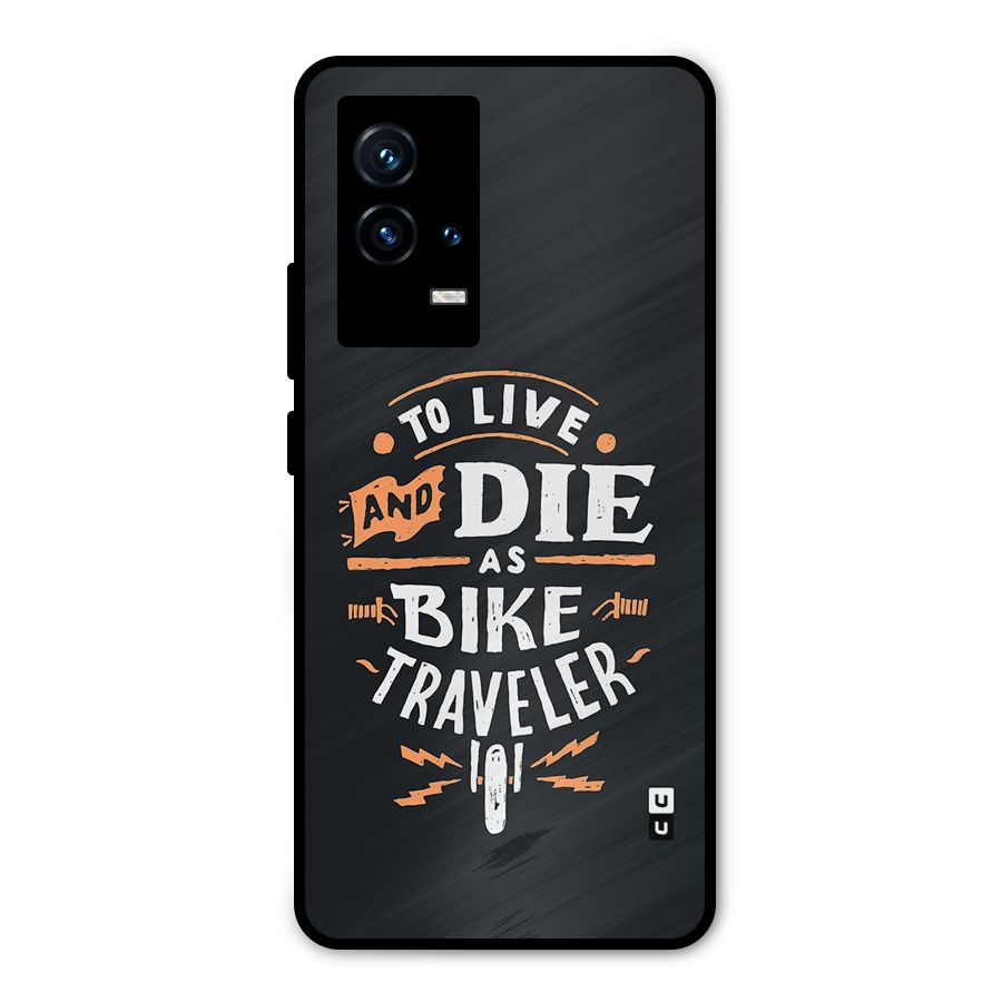 Bike Traveler Metal Back Case for iQOO 9 5G