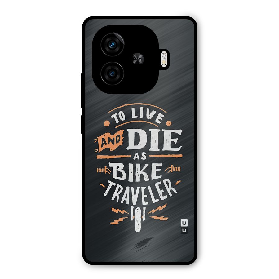 Bike Traveler Metal Back Case for iQOO Neo 10R