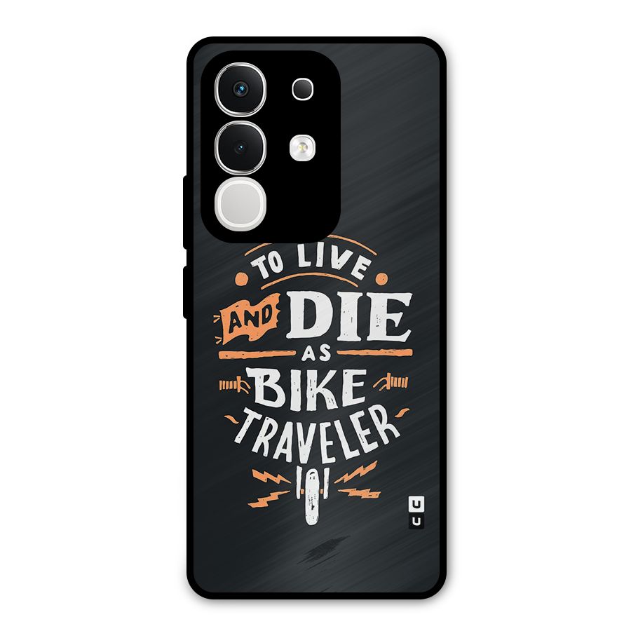Bike Traveler Metal Back Case for iQOO Z10x