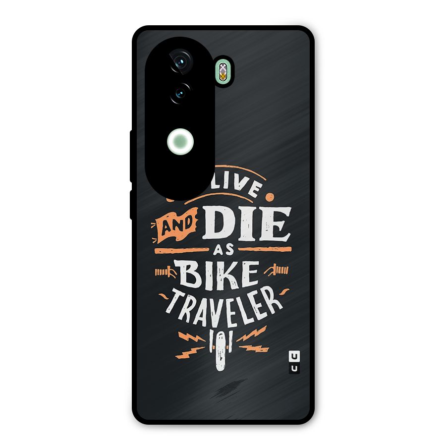 Bike Traveler Metal Back Case for iQOO Z9s