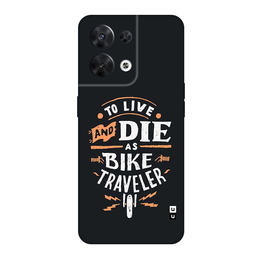Bike Traveler Original Polycarbonate Back Case for Oppo Reno8 5G