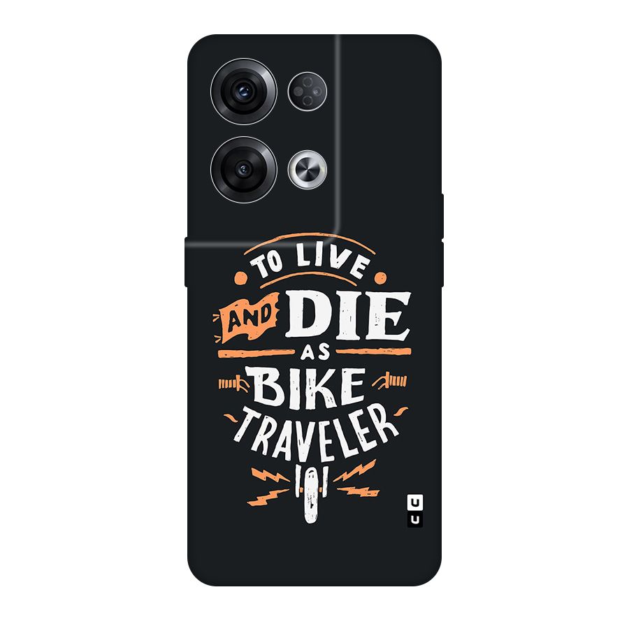 Bike Traveler Original Polycarbonate Back Case for Oppo Reno8 Pro 5G