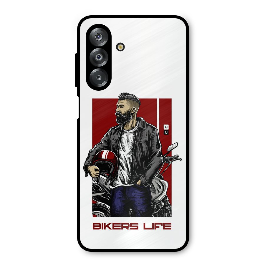 Biker Life Metal Back Case for Galaxy A26