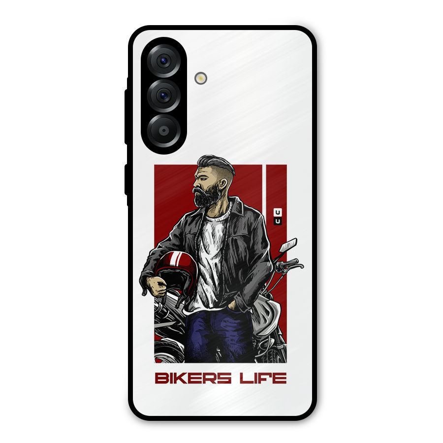 Biker Life Metal Back Case for Galaxy A56