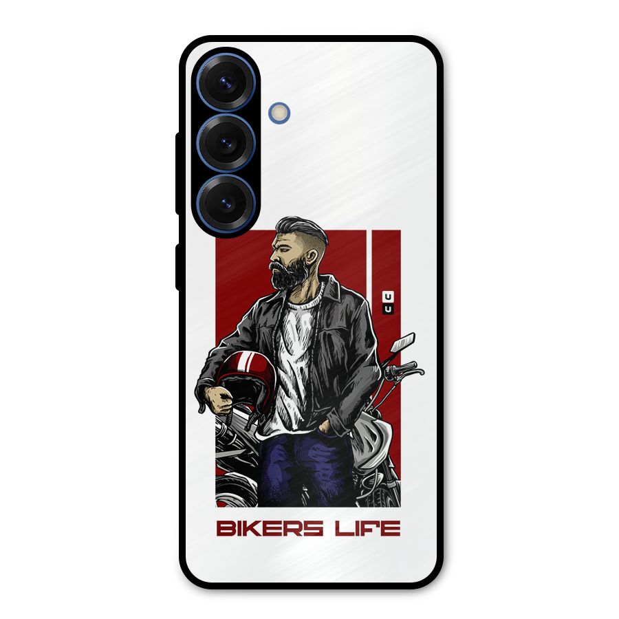 Biker Life Metal Back Case for Galaxy S25