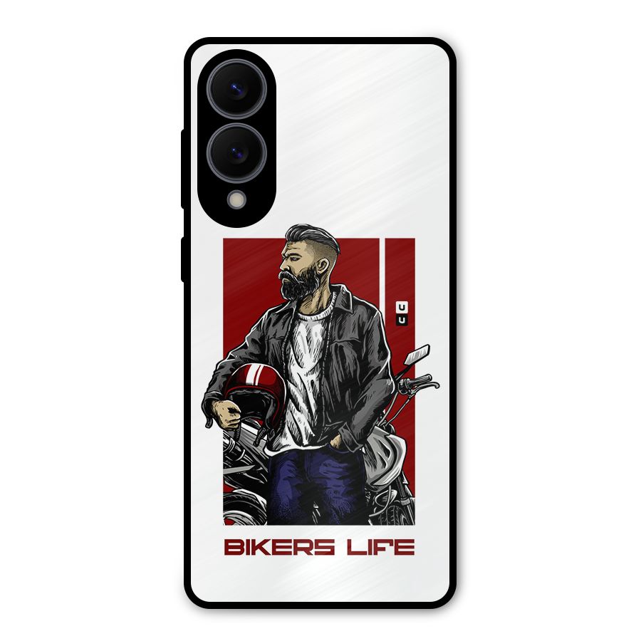 Biker Life Metal Back Case for Galaxy S25 Edge
