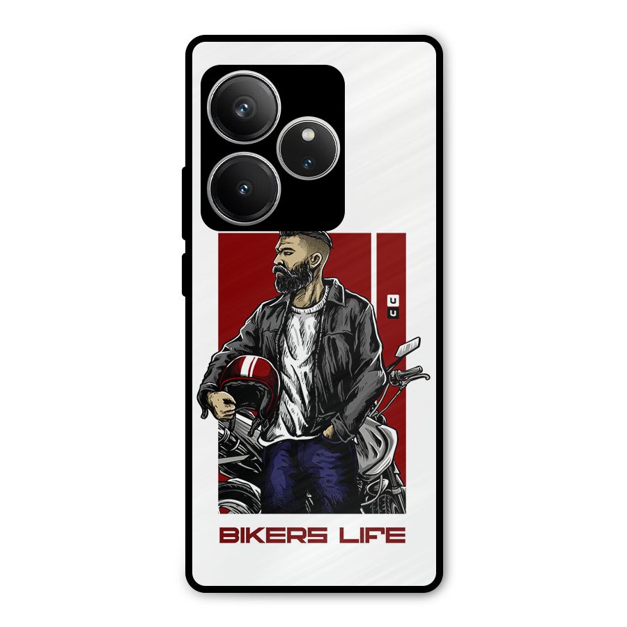 Biker Life Metal Back Case for Realme GT 6