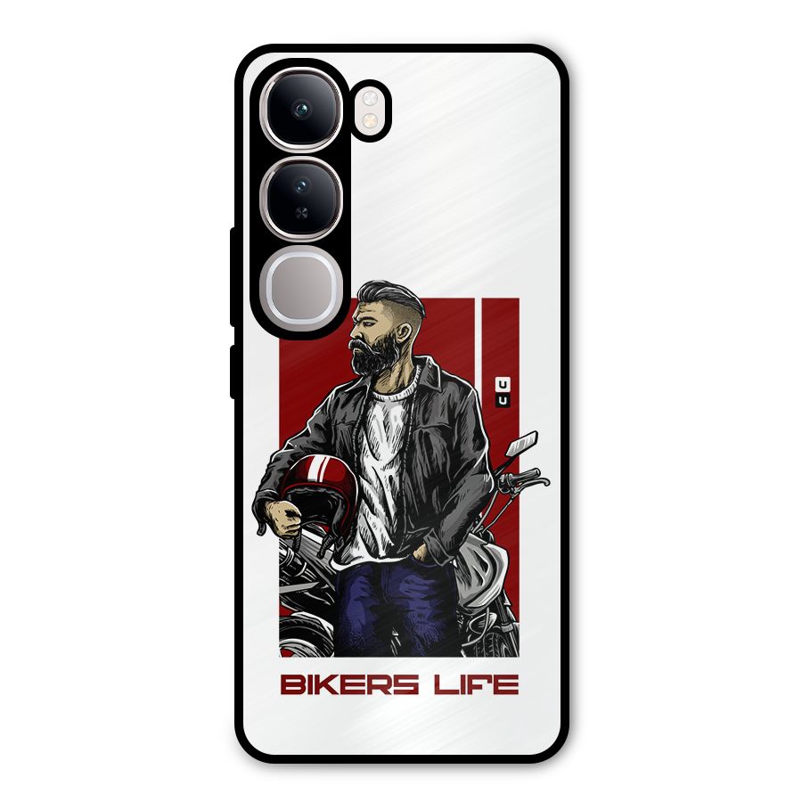 Biker Life Metal Back Case for Vivo Y300