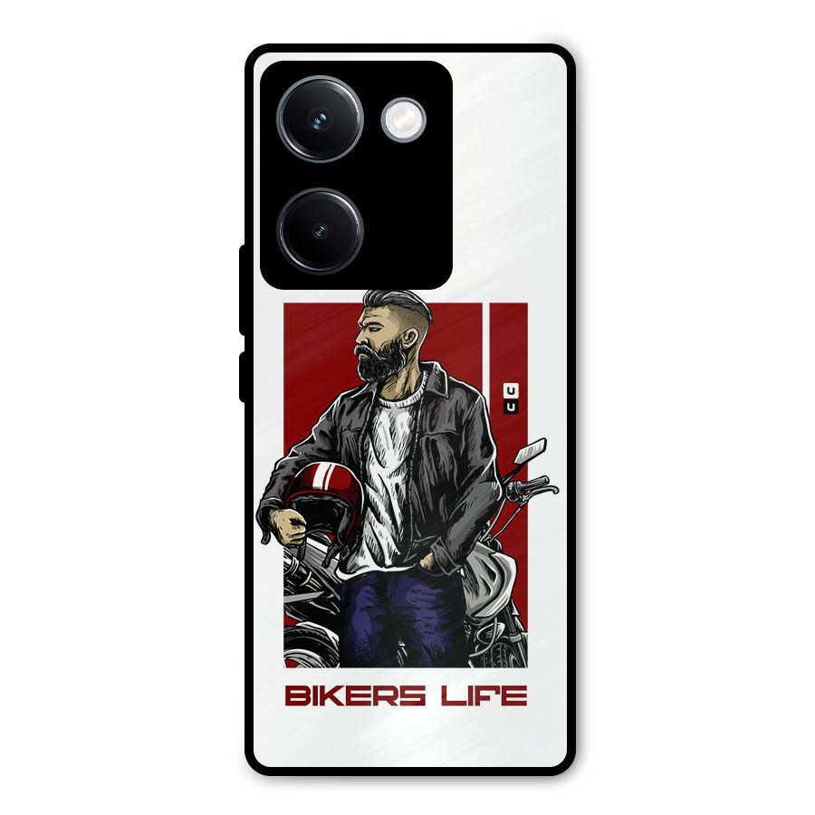 Biker Life Metal Back Case for Vivo Y300 Plus