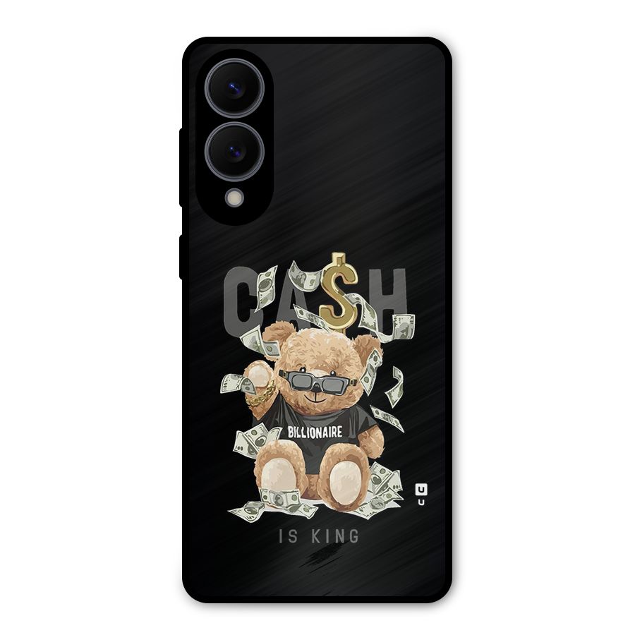 Billionaire Teddy Metal Back Case for Galaxy S25 Edge