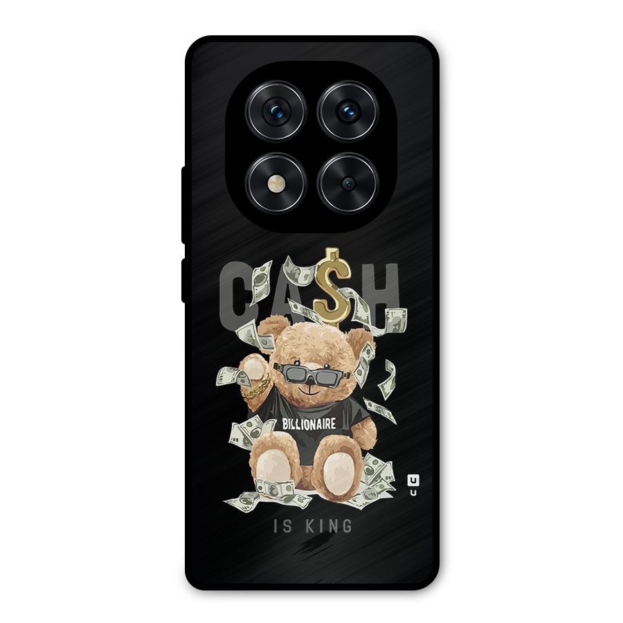 Billionaire Teddy Metal Back Case for Poco X7