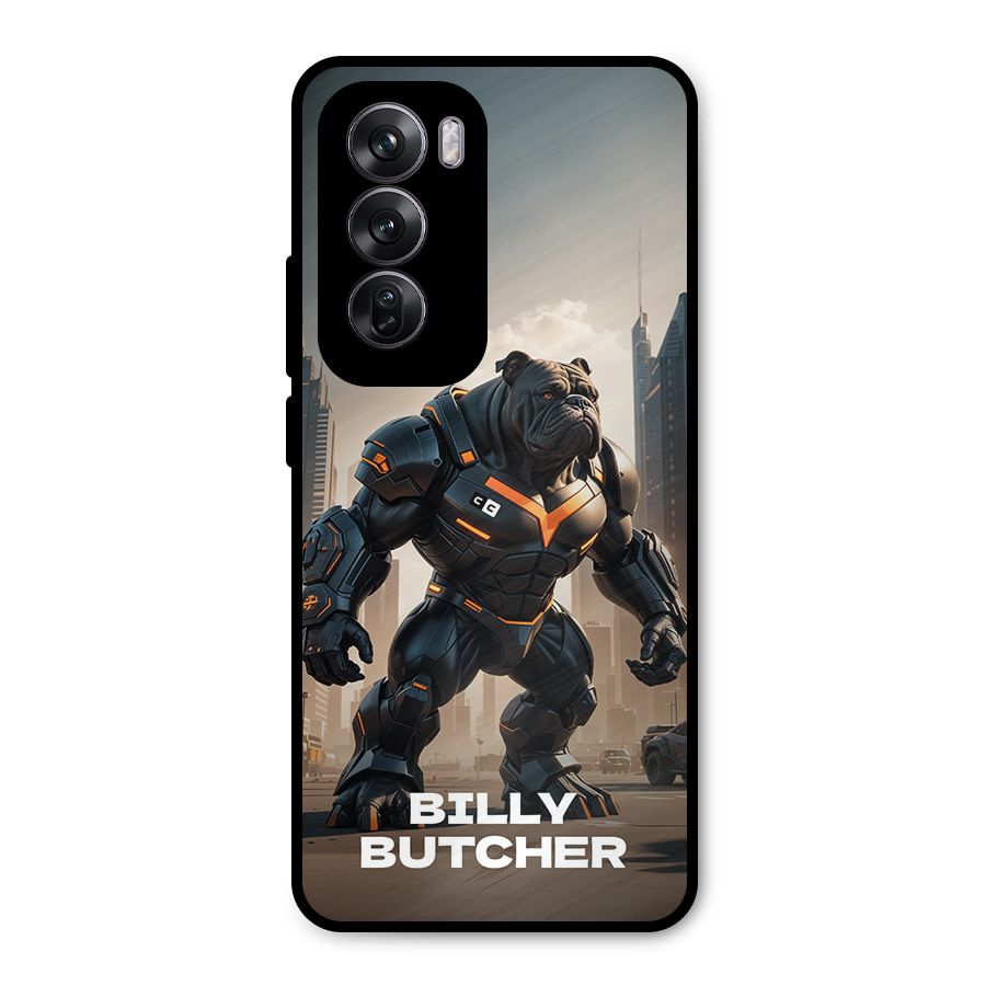 Billy Butcher Metal Back Case for Oppo Reno12 Pro