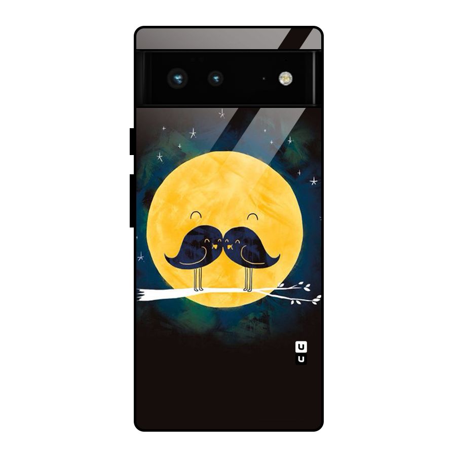 Bird Moustache Glass Back Case for Google Pixel 6