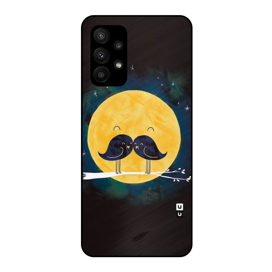 Bird Moustache Metal Back Case for Galaxy A23