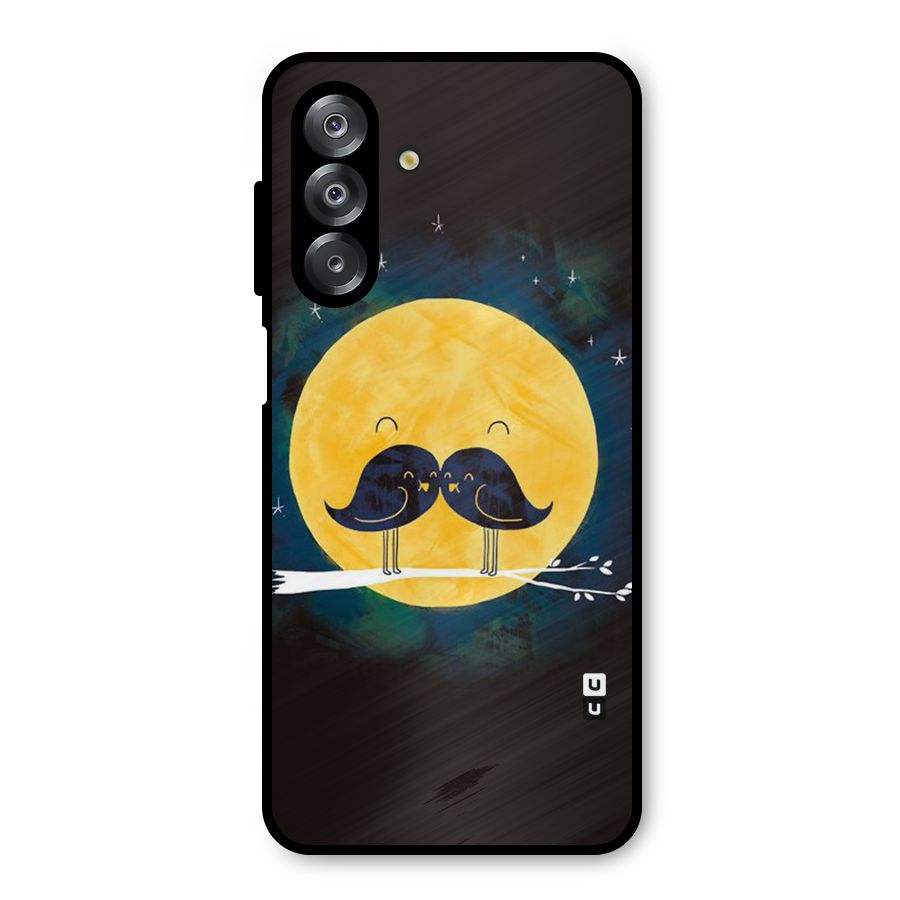 Bird Moustache Metal Back Case for Galaxy A26