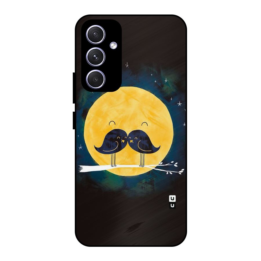 Bird Moustache Metal Back Case for Galaxy A54