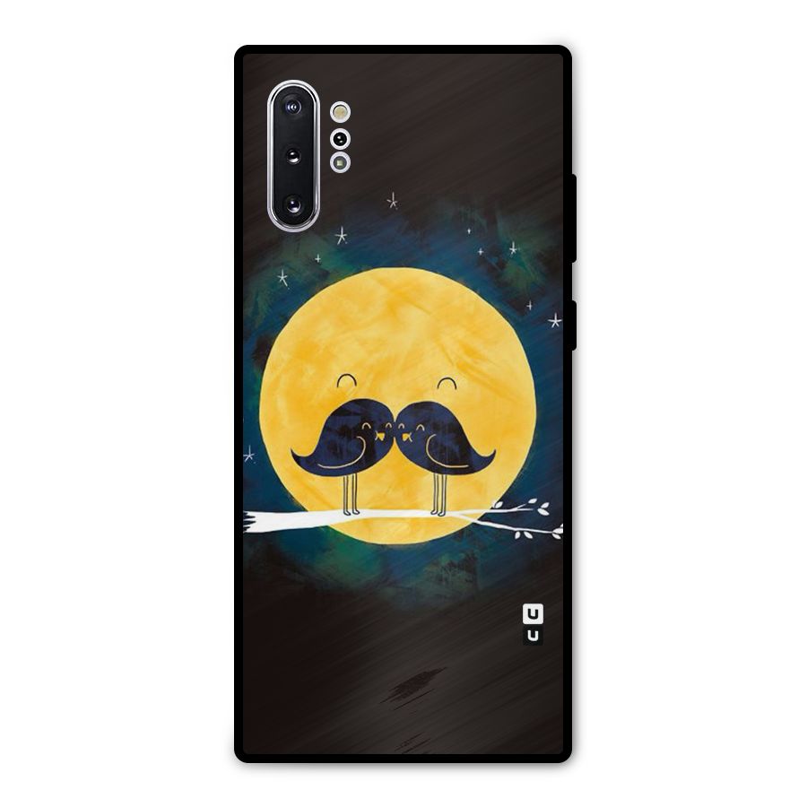 Bird Moustache Metal Back Case for Galaxy Note 10 Plus