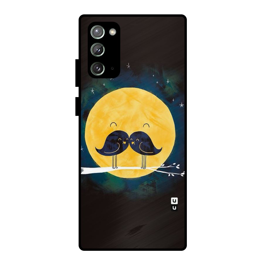 Bird Moustache Metal Back Case for Galaxy Note 20