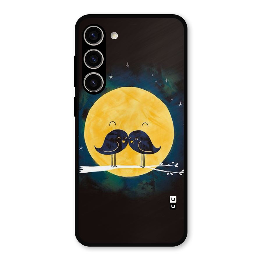 Bird Moustache Metal Back Case for Galaxy S23 Plus