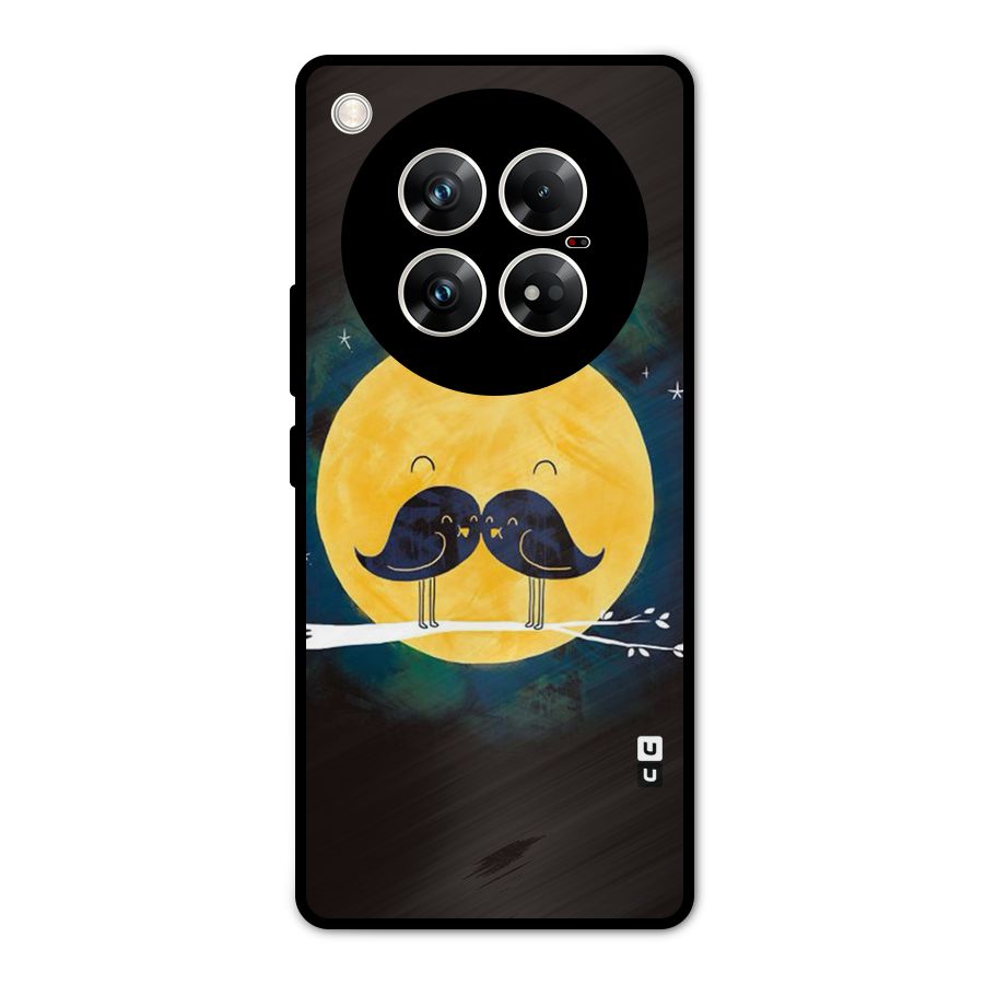 Bird Moustache Metal Back Case for Infinix Zero 40 5G