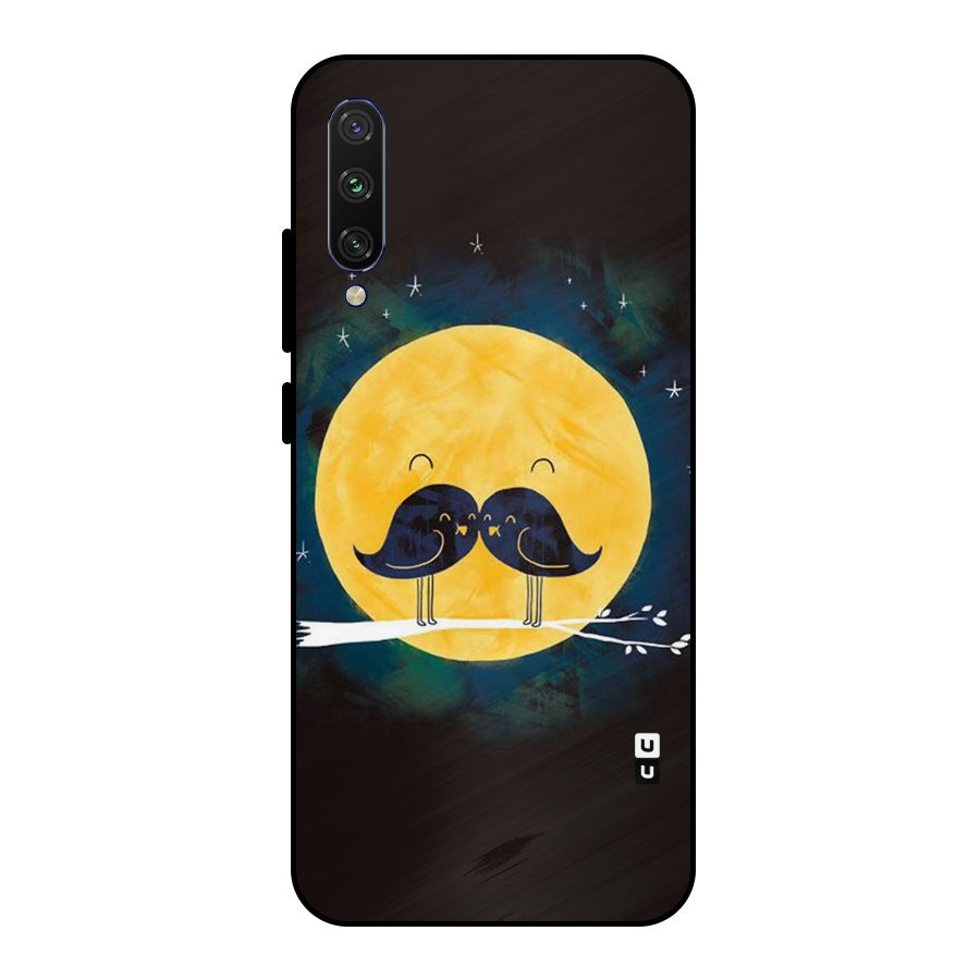 Bird Moustache Metal Back Case for Mi A3