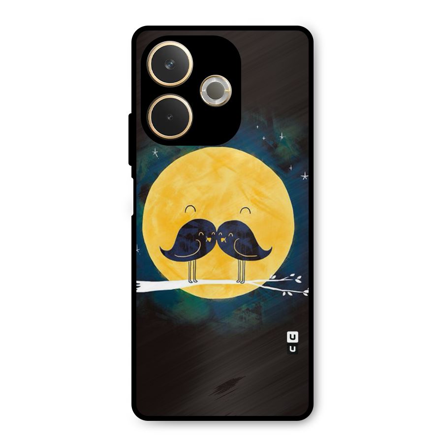 Bird Moustache Metal Back Case for Oppo A5 Pro