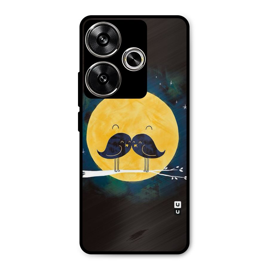 Bird Moustache Metal Back Case for Poco F6