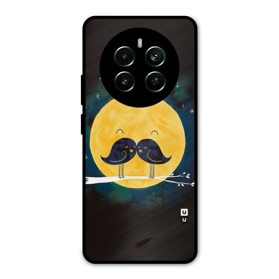 Bird Moustache Metal Back Case for Realme 12 Pro Plus