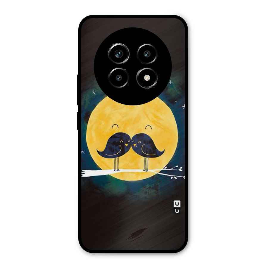 Bird Moustache Metal Back Case for Realme 13 Pro