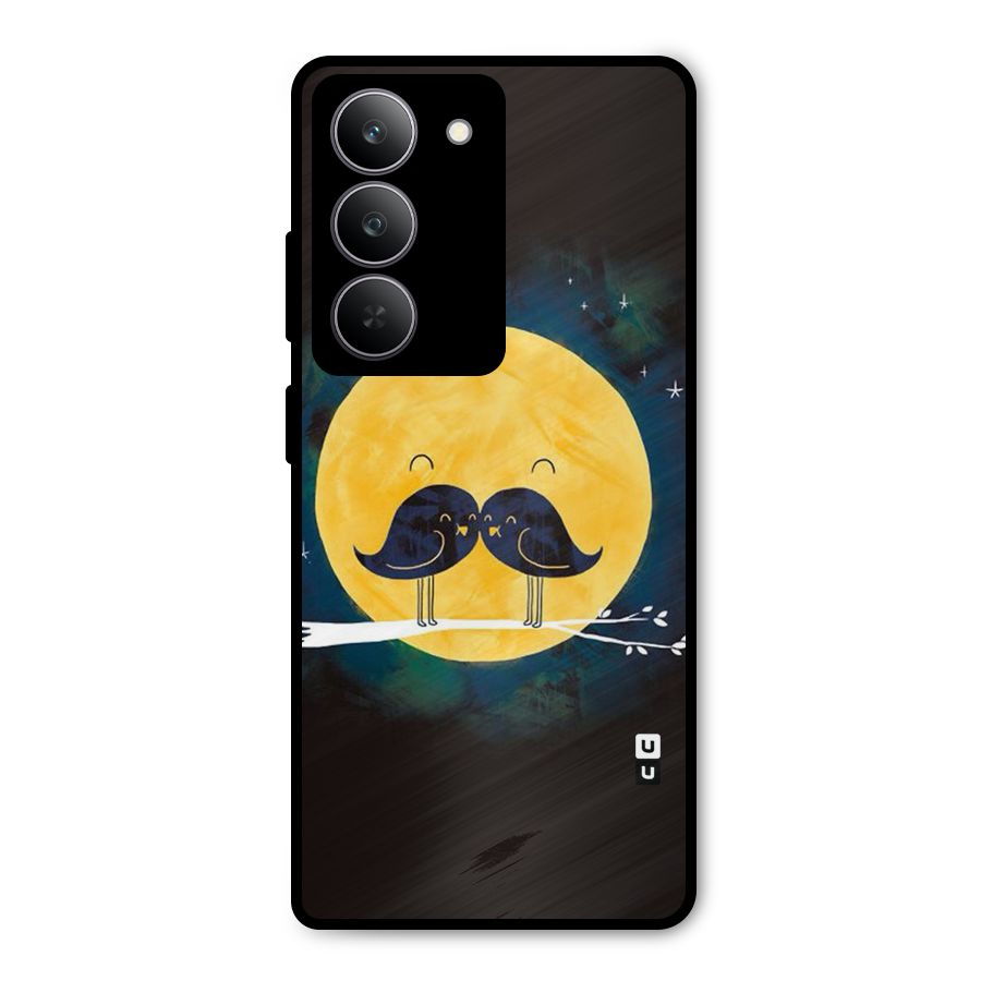Bird Moustache Metal Back Case for Realme 14x