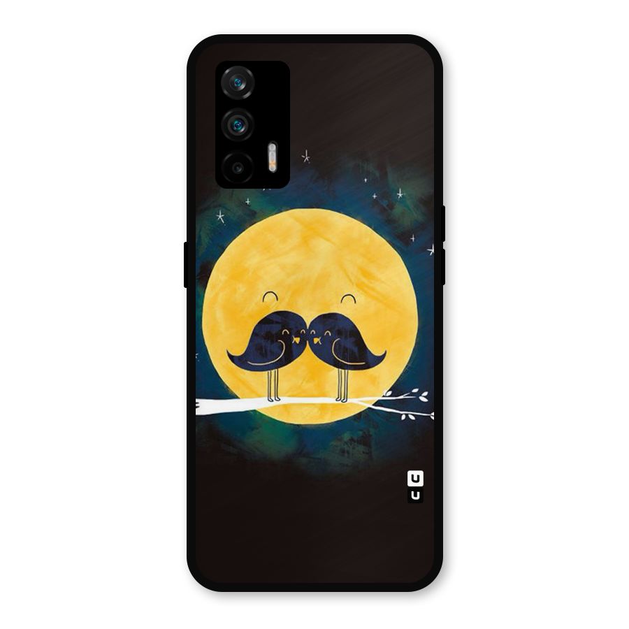 Bird Moustache Metal Back Case for Realme GT 5G
