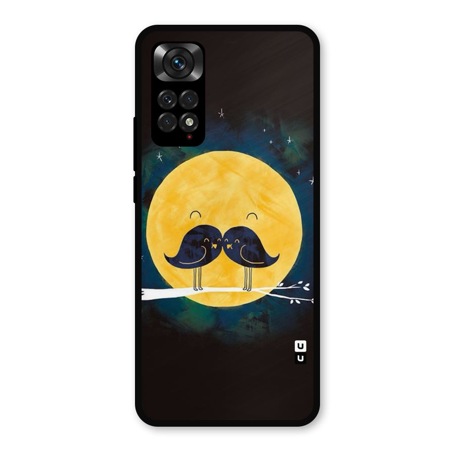 Bird Moustache Metal Back Case for Redmi Note 11s