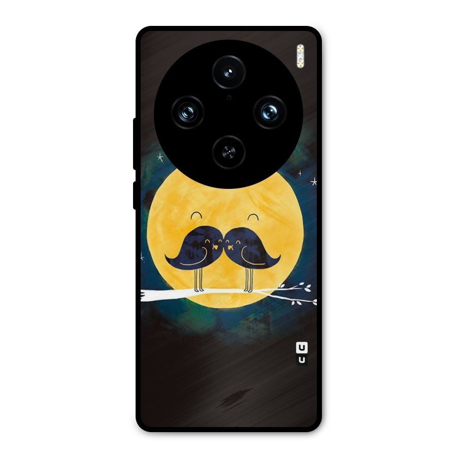 Bird Moustache Metal Back Case for Vivo X100 Pro