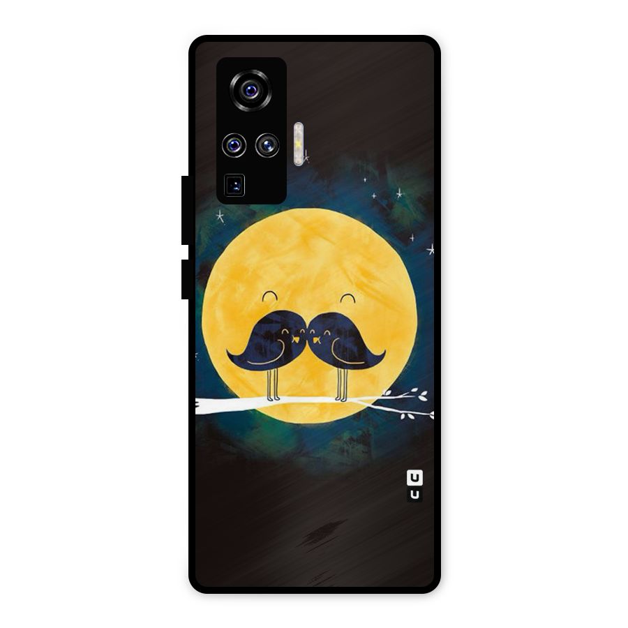 Bird Moustache Metal Back Case for Vivo X50 Pro