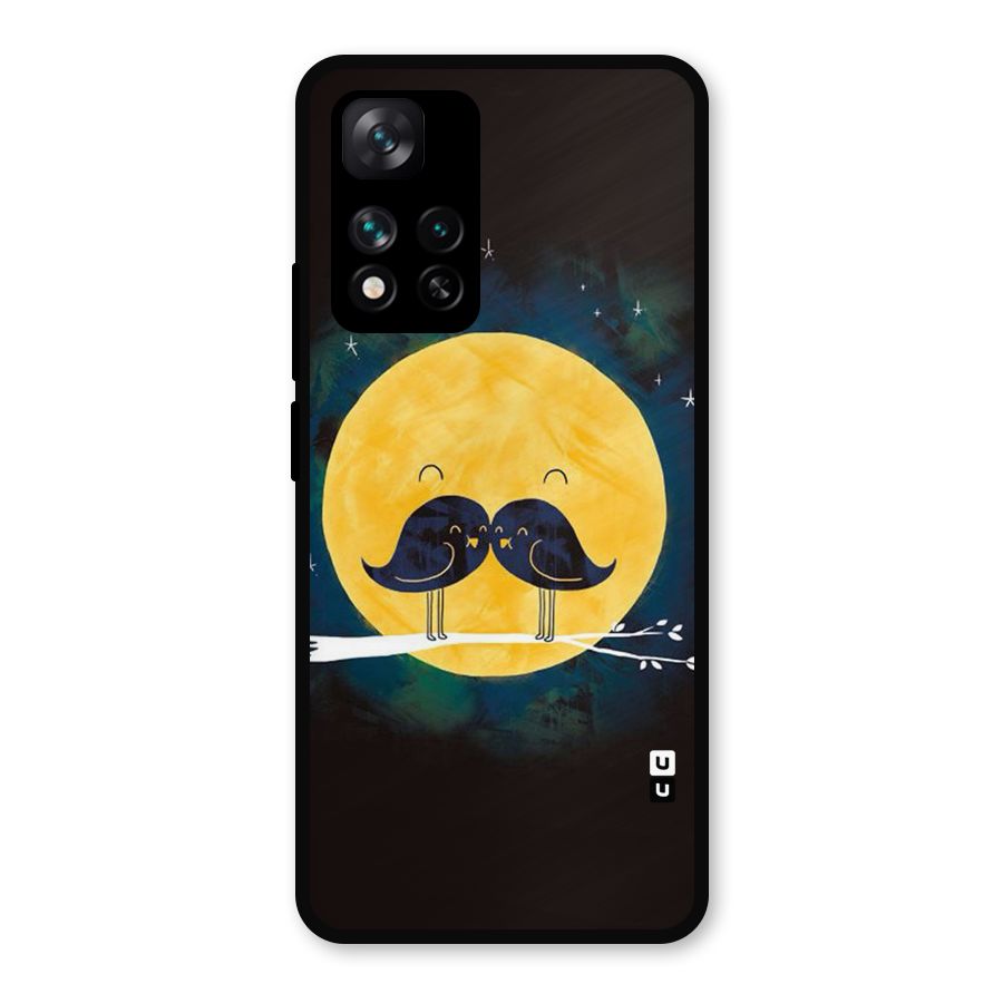 Bird Moustache Metal Back Case for Xiaomi 11i 5G