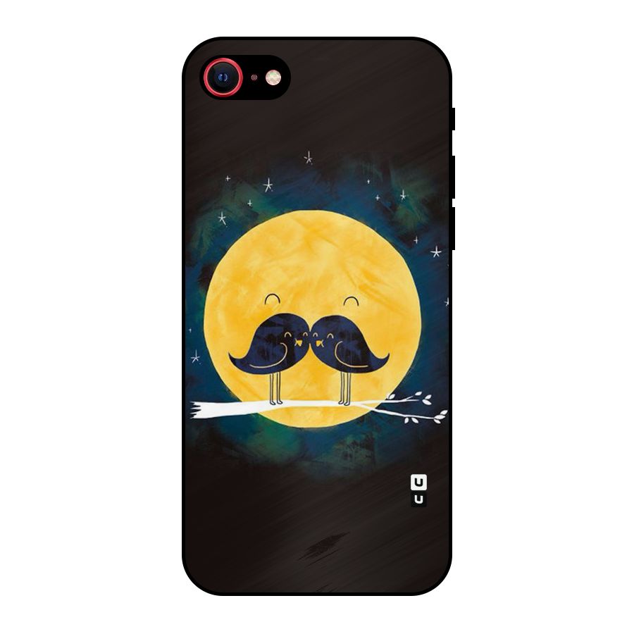 Bird Moustache Metal Back Case for iPhone 7