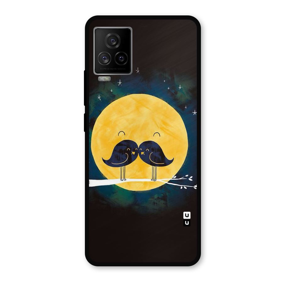 Bird Moustache Metal Back Case for iQOO 7 Legend 5G
