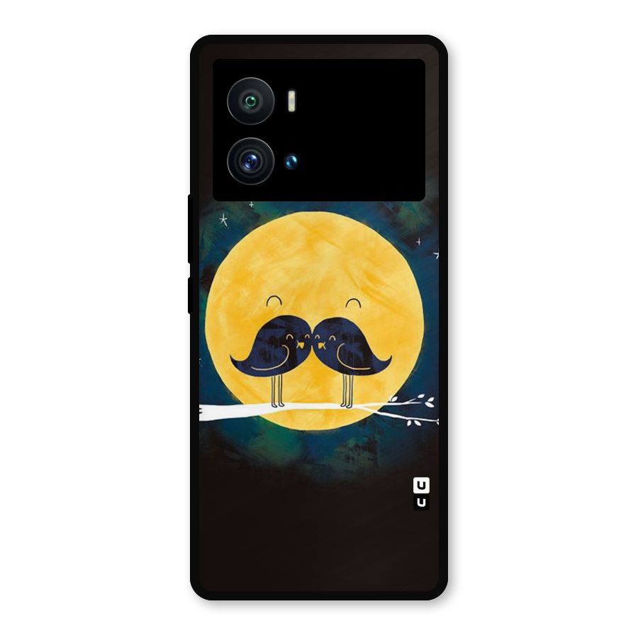 Bird Moustache Metal Back Case for iQOO 9 Pro