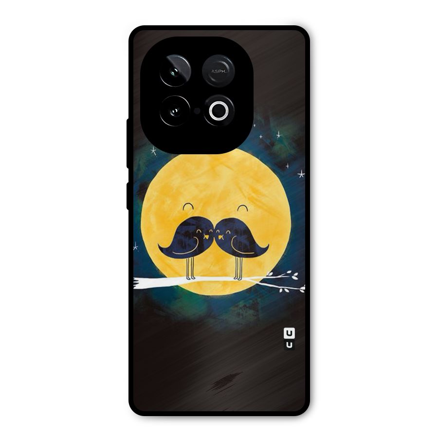 Bird Moustache Metal Back Case for iQOO Neo 10